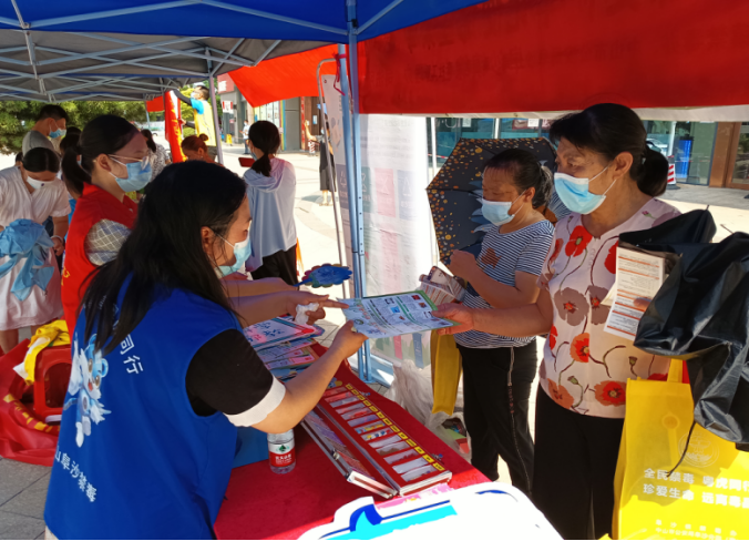 阜沙鎮(zhèn)禁毒信息〔2022〕第168期--阜沙鎮(zhèn)開展“不忘建黨崢嶸史，牢記使命宣禁毒”主題宣傳活動(dòng)（2